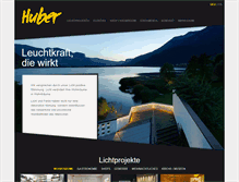 Tablet Screenshot of elektrohuber.it